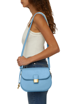 SMALL DESIREE CROSS-BODY BAG-Small leather cross-body bag-WINDSWEPT:Blue:One Size